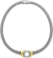 LAGOS Embrace Diamond Pendant Bracelet
