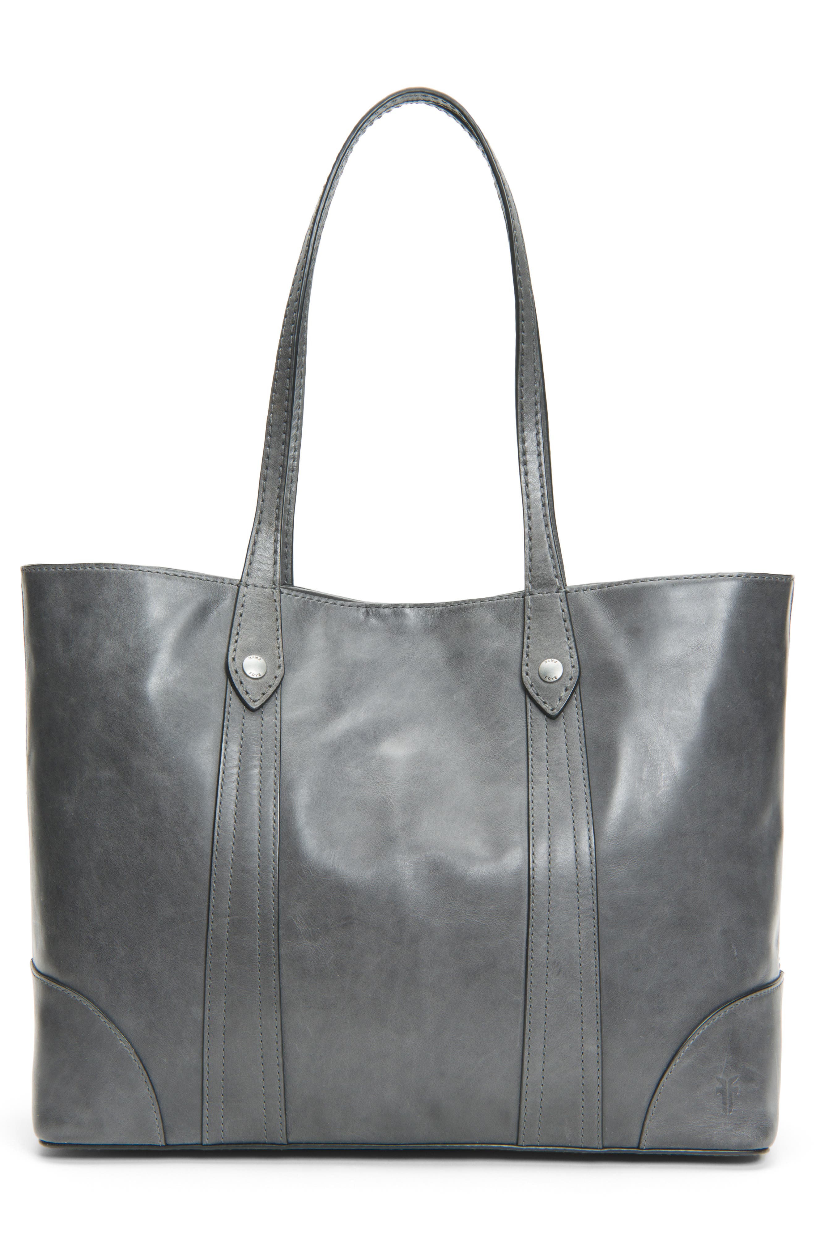 Frye Melissa Leather Shopper, Alternate, color, 