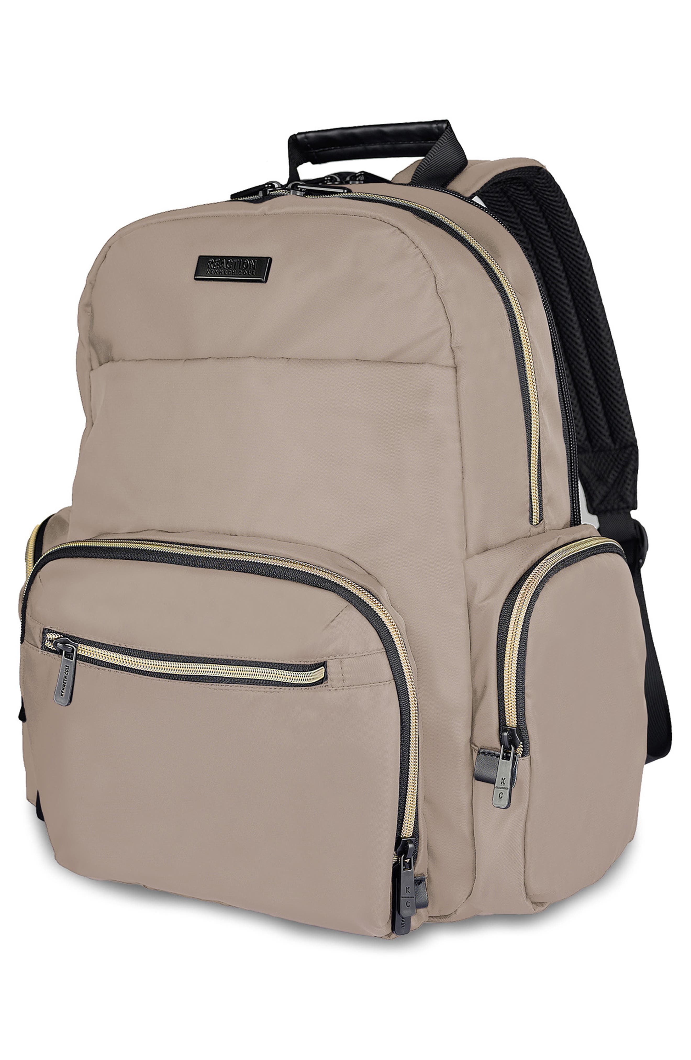 Kenneth Cole Madison Square 2-Piece Hardside Carry-On Luggage & Backpack Set, Alternate, color, Taupe