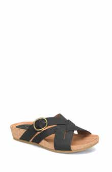 EUROSOFT Grainger Wedge Slide Sandal