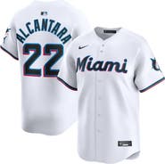 Nike Men's Nike Sandy Alcantara White Miami Marlins Home Limited Player Jersey