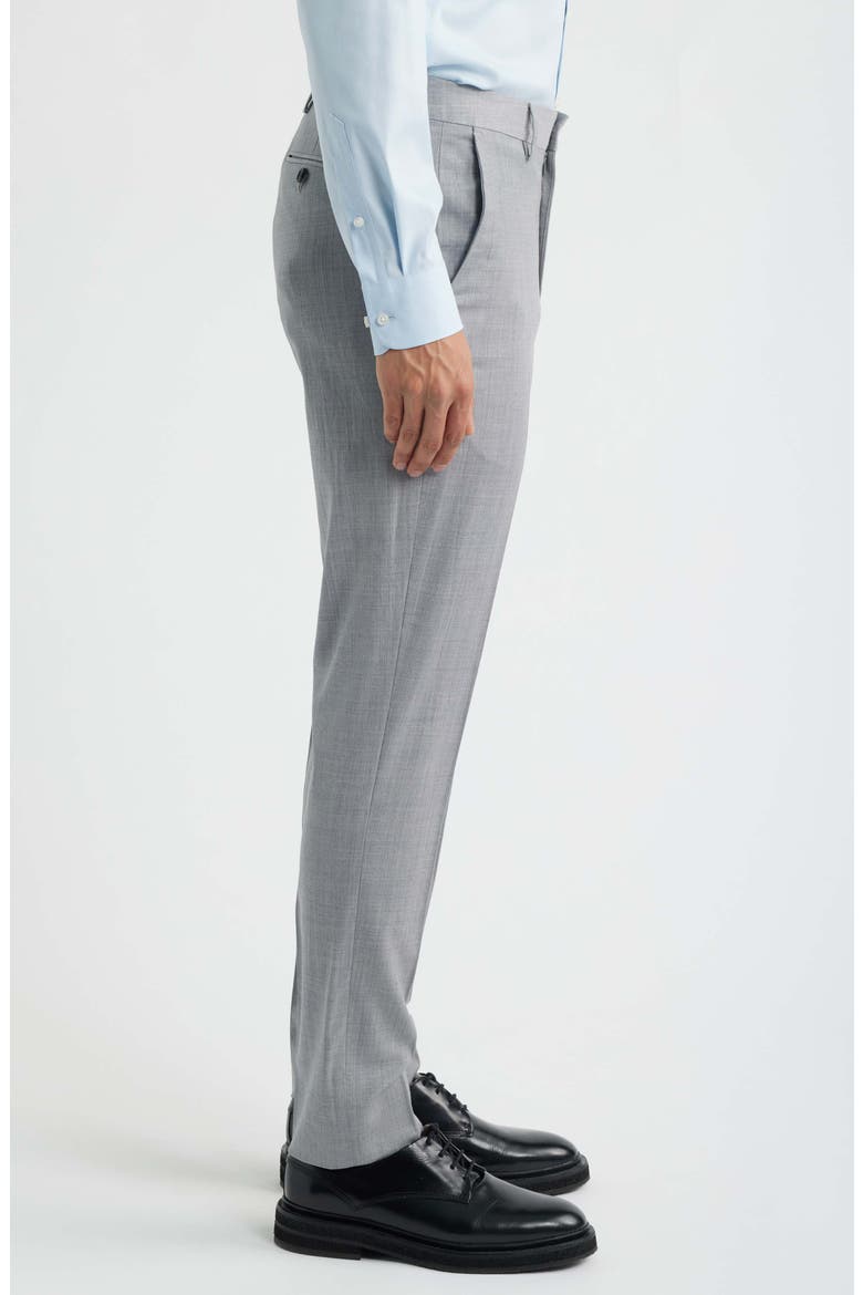 Jetsetter Athletic Fit Stretch Wool Suit Pants, Alternate, color, LIGHT GREY