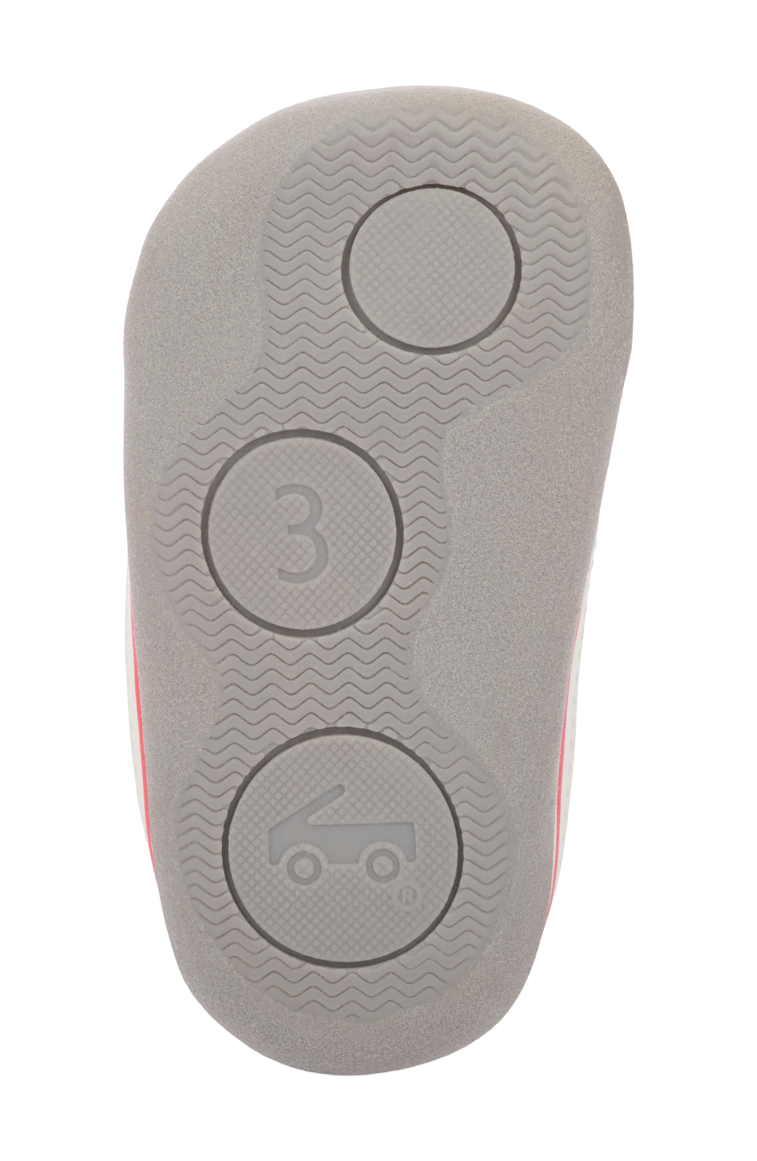 See Kai Run Kids' Mini Stevie Sneaker, Alternate, color, Gray Jersey/ Red