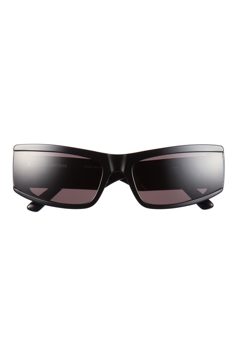 66mm Cat Eye Sunglasses, Main, color, BLACK BLACK GREY