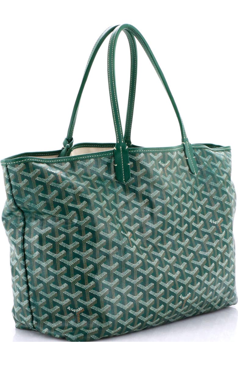 Pre-Owned Goyard Saint Louis Tote Coated Canvas PM, Alternate, color, Green