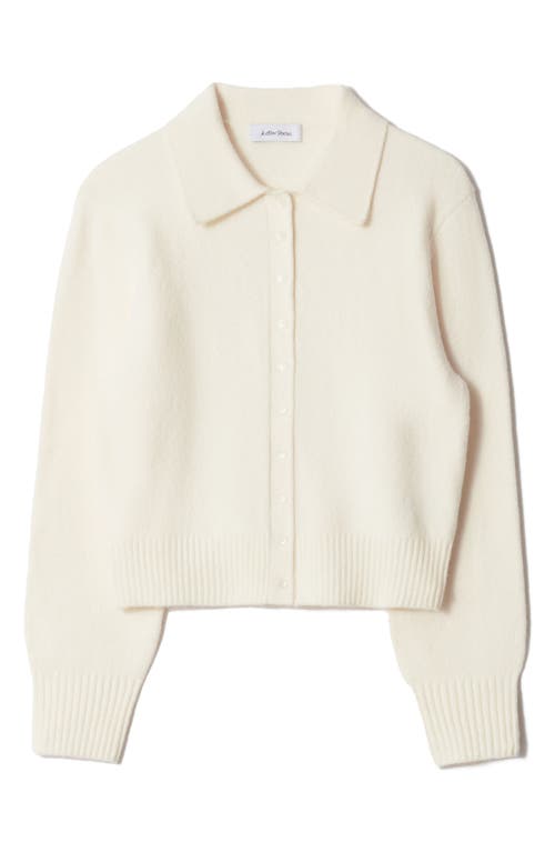 & Other Stories Collared Cardigan In Neutral