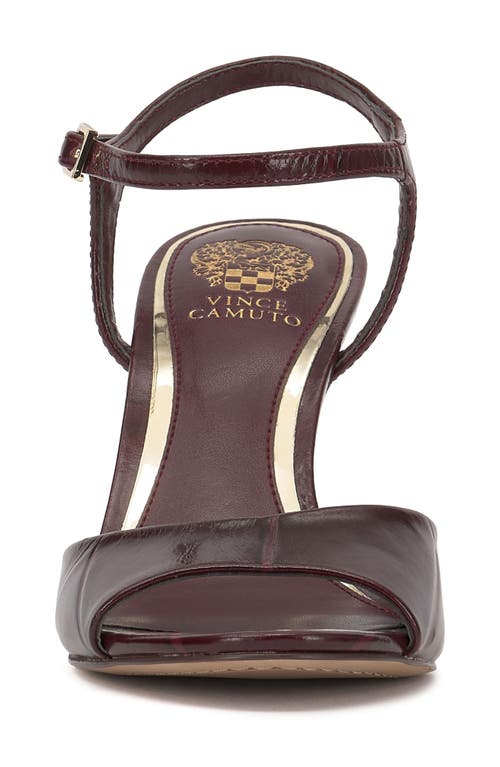 Vince Camuto Lilah Ankle Strap Sandal In Purple