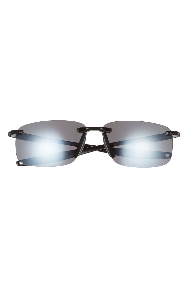 Revo 'Descend N' 64mm Polarized Rimless Sunglasses, Main, color,