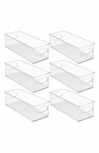 SORBUS Fridge Small Medium Bins - Pack of 6