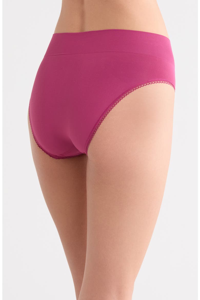 Feeling Flexible High Cut Briefs, Alternate, color, RASPBERRY COULIS