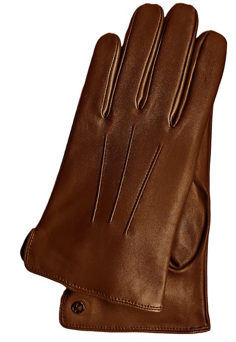 Premium Lamb Leather Touchscreen Gloves with Cashmere Lining