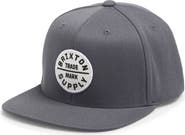 Brixton Oath III Snapback Baseball Cap