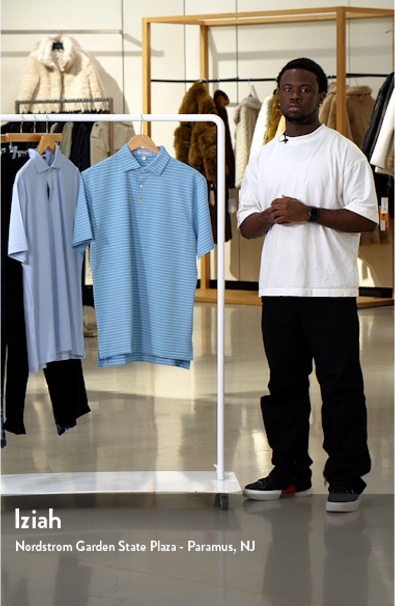 Drum Stripe Performance Golf Polo, sales video thumbnail