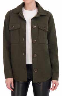Faux Wool Shacket