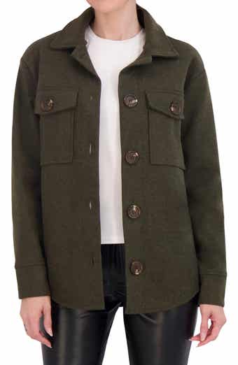 Faux Wool Shacket