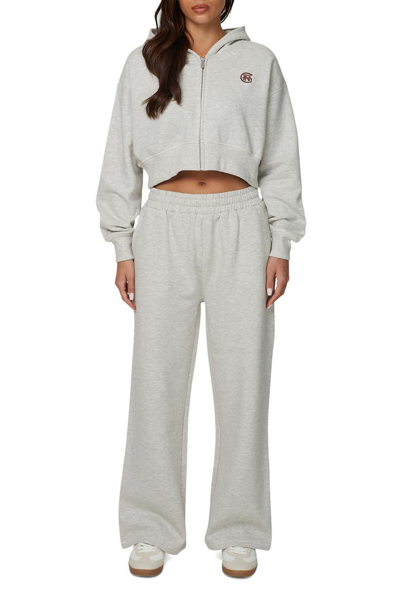 Straight Leg Halftone Joggers, Alternate, color, Grey