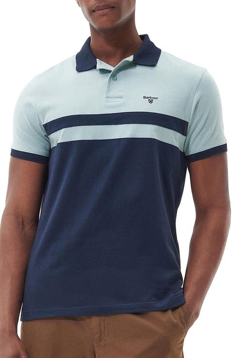 Bonnington Stripe Colorblock Polo