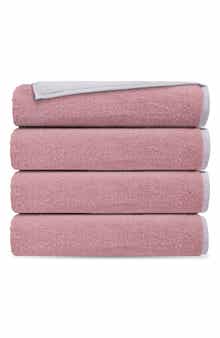 Double Face 4-Piece Turkish Cotton Bath Towels
