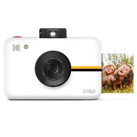 Step Digital Instant Camera with Image Sensor, ZINK Zero Ink Technology