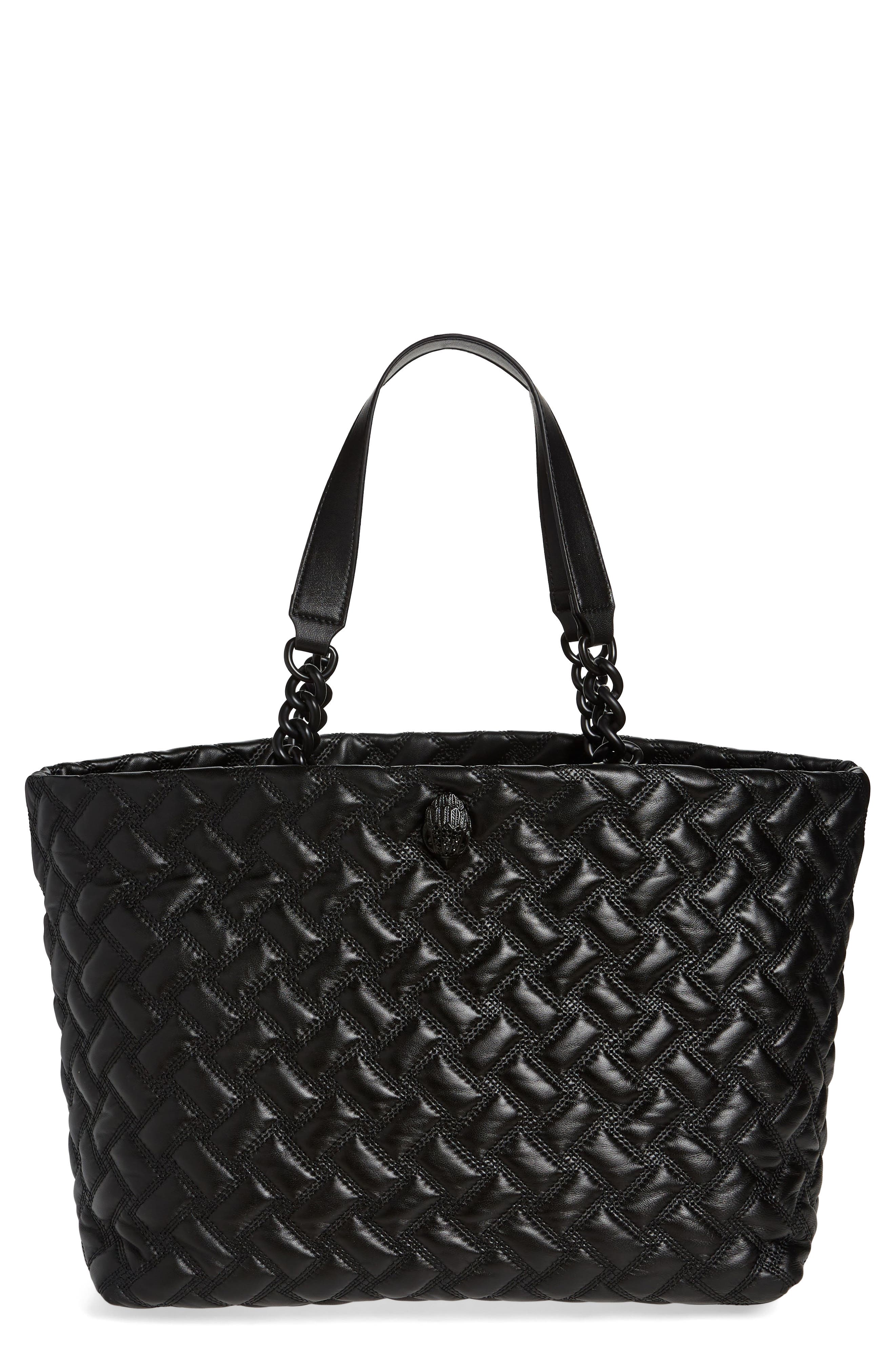 Kurt Geiger London Kensington Drench Leather Shopper Bag, Main, color, 