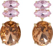 ROXANNE ASSOULIN Le Petite Crystal Drop Earrings