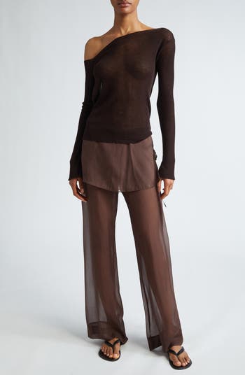 Paloma Wool Archive Layered Silk Trousers | Nordstrom