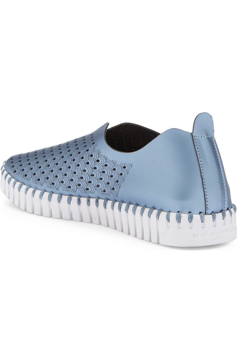 Ilse Jacobsen Tulip Perforated Slip On Sneaker, Alternate, color,
