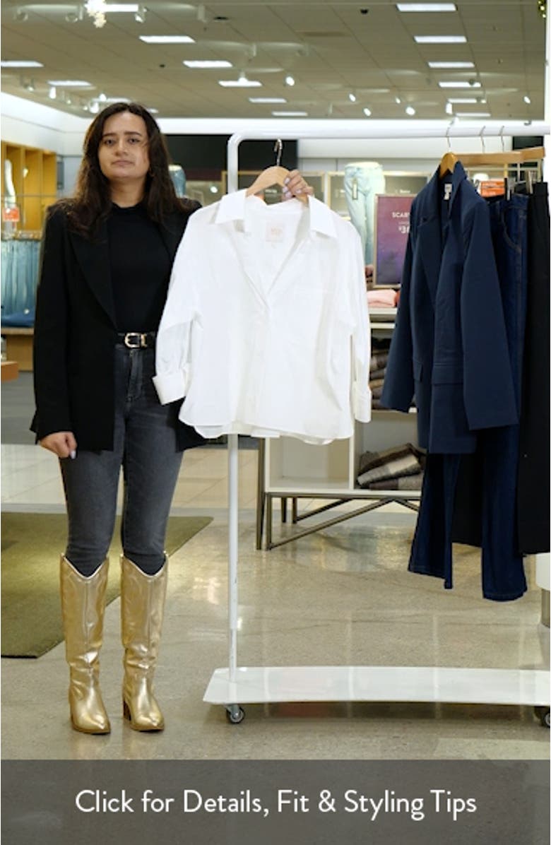 Day After High Low Button-Up Shirt, sales video thumbnail