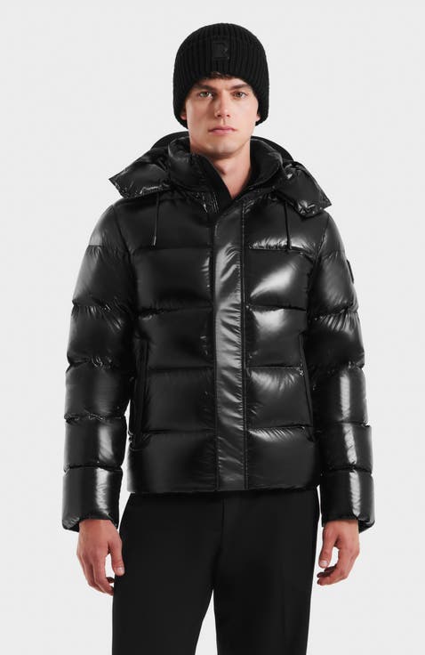 Joel Glossy Down Puffer Jacket