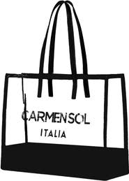 CARMEN SOL Taormina Clear Tote Bag