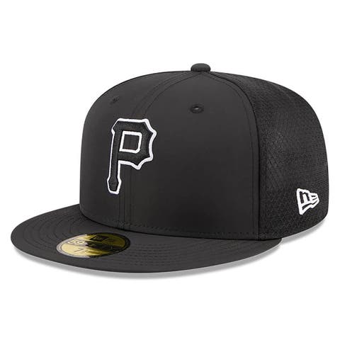 Men's New Era Black Pittsburgh Pirates 2026 Batting Practice 59FIFTY Fitted Hat