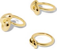 Jennifer Fisher Knot Set of 3 Rings