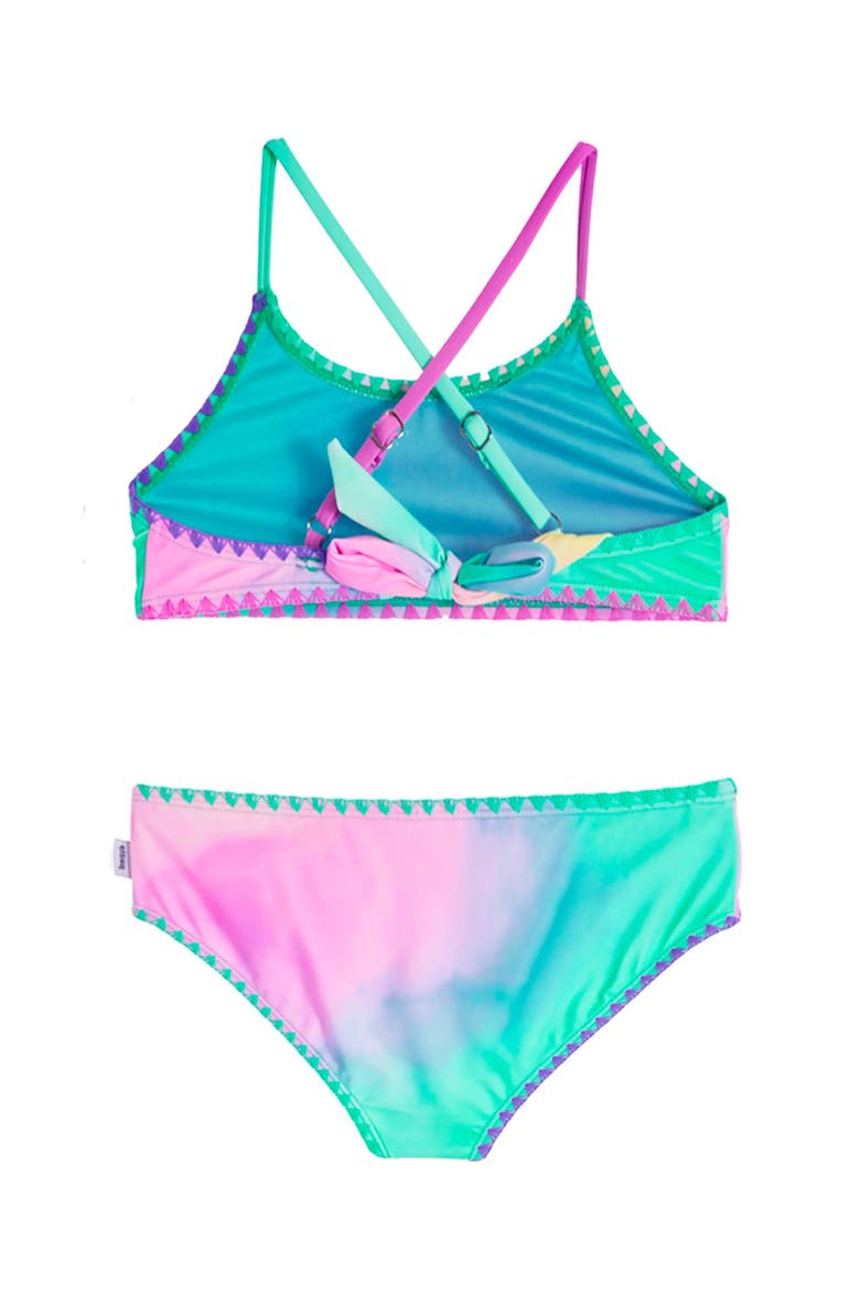 Gradient Printed Bikini Set, Alternate, color, Multicolor