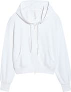 Zella Go easy Terry Zip Front Hoodie