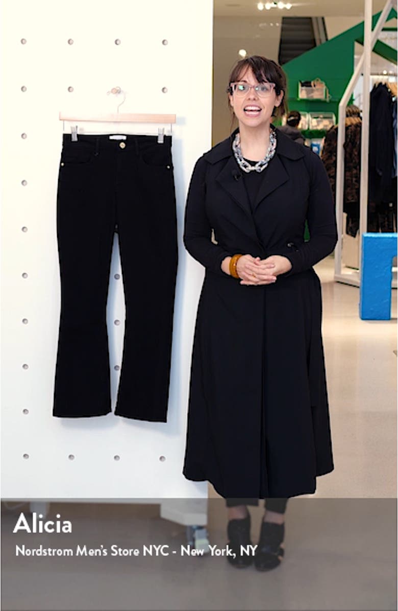 Le Crop Mini Bootcut Jeans, sales video thumbnail