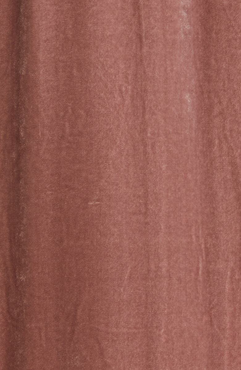 Johnny Was Dylan Embroidered Velvet Tunic Dress, Alternate, color, 