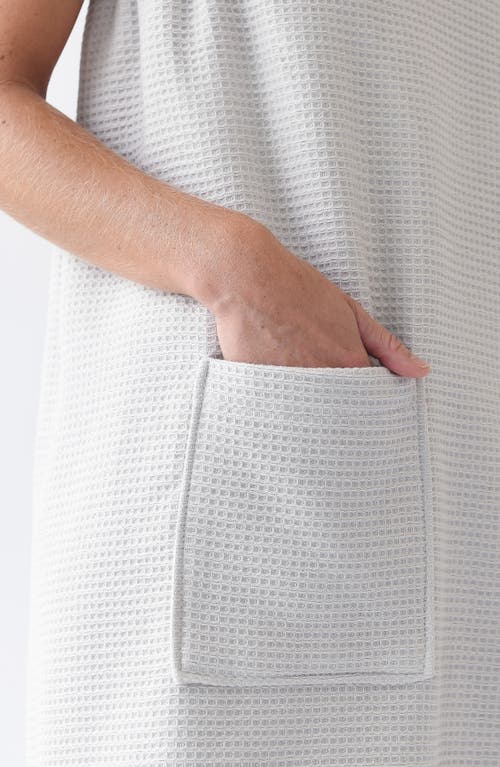 Cozy Earth Waffle Terry Wrap In White