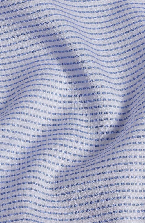 David Donahue Trim Fit Cotton Dress Shirt In Animal Print