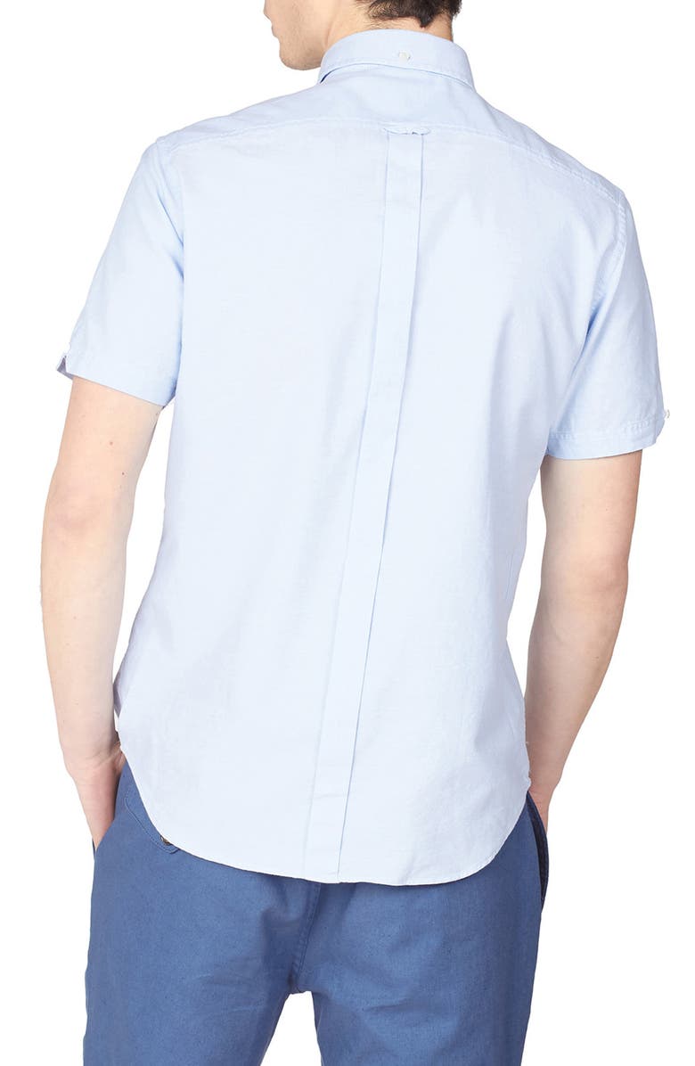 Ben Sherman Signature Short Sleeve Oxford Button-Down Shirt, Alternate, color,