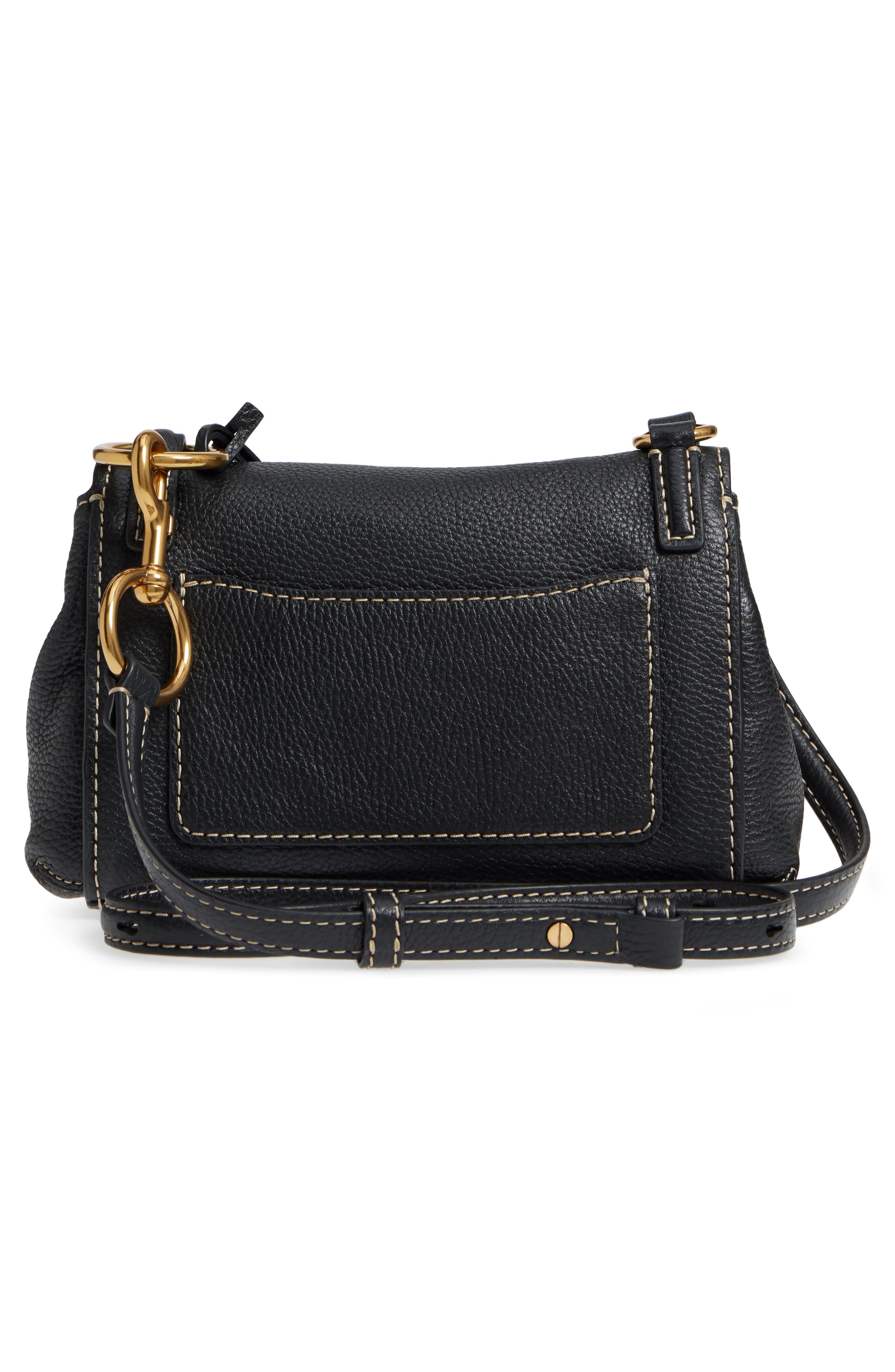 Marc Jacobs Mini The Boho Grind Leather Shoulder Bag, Alternate, color, 