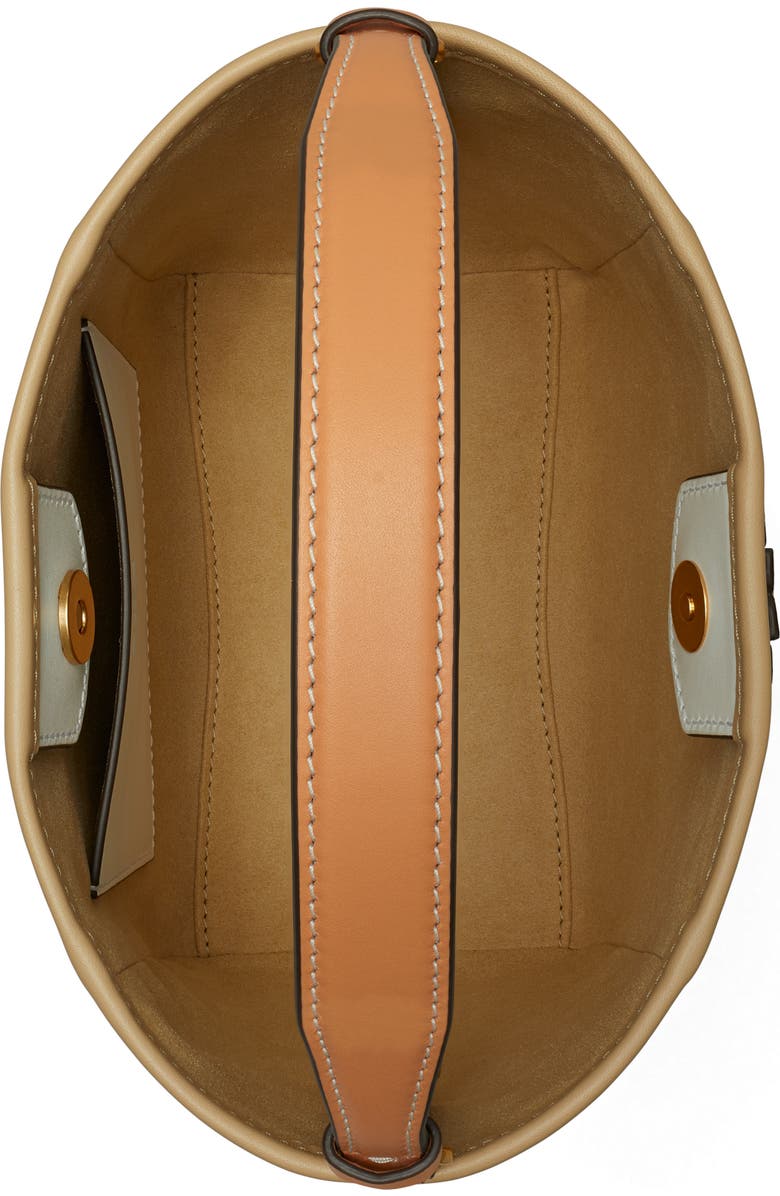 Tory Burch Small McGraw Leather Bucket Bag, Alternate, color,