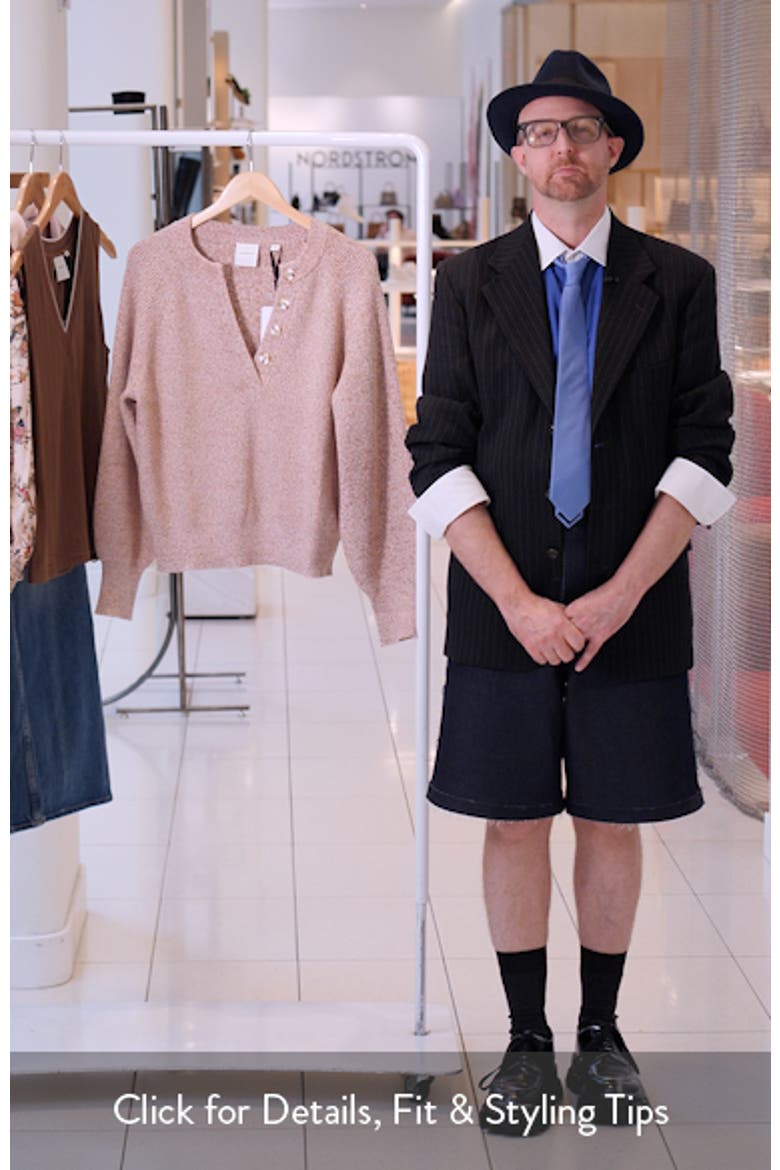 Kennings Half Button Sweater video