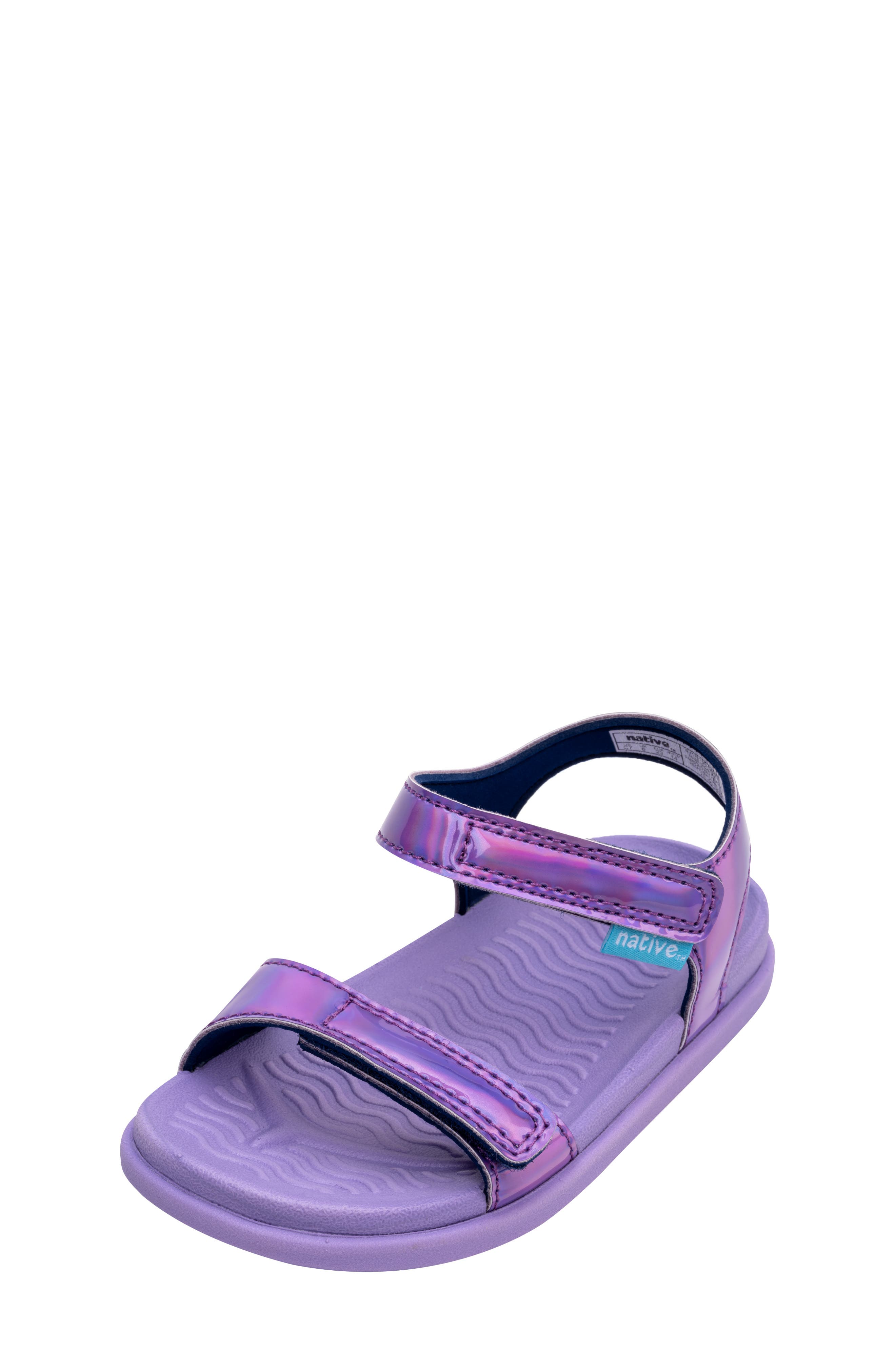 Native Shoes Kids' Charley Hologram Sandal, Main, color, 