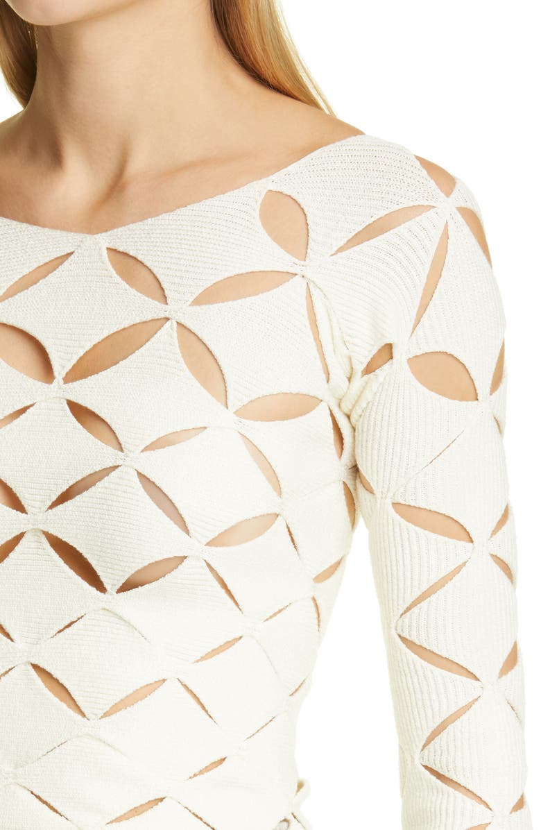 Isa Boulder Argyle Sweater, Alternate, color, 