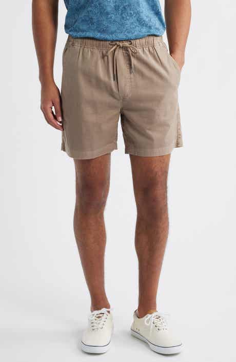 Faherty Essential Stretch Cotton Drawstring Shorts