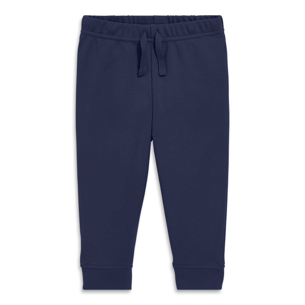 Shop Primary The Baby Organic Pant In Navy