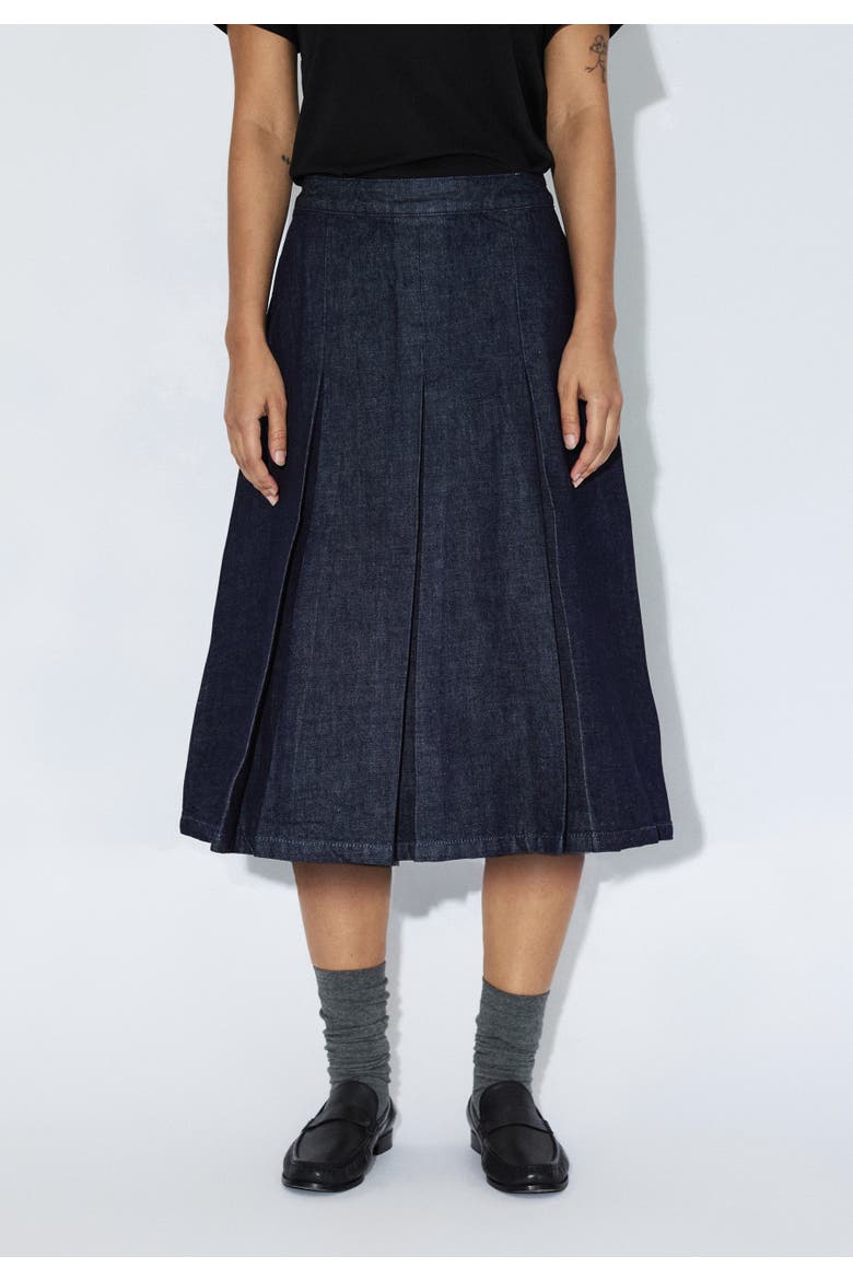 Joanna Skirt, Alternate, color, Haze Rinse