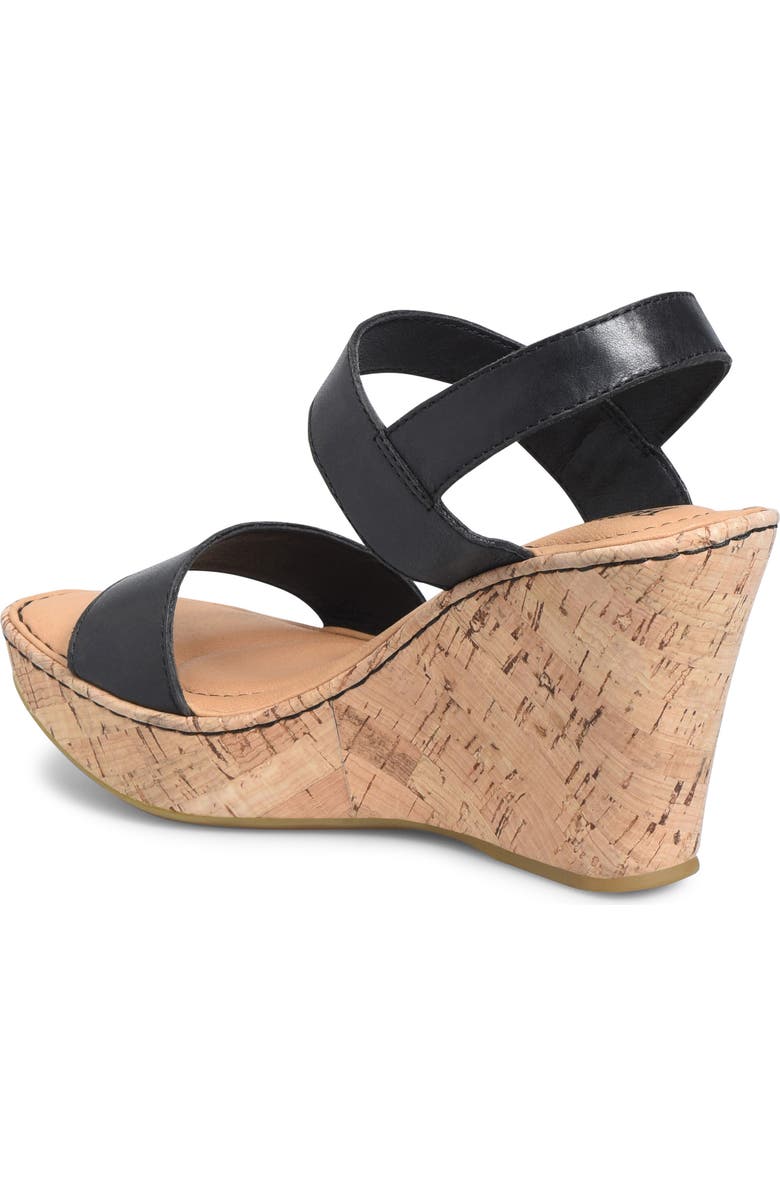 Børn Lenore Platform Wedge Sandal, Alternate, color,