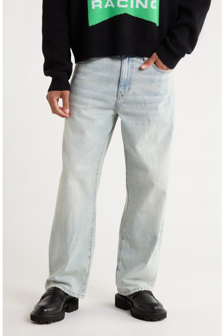 Noah Baggy Jeans, Main, color, LIGHT INDIGO