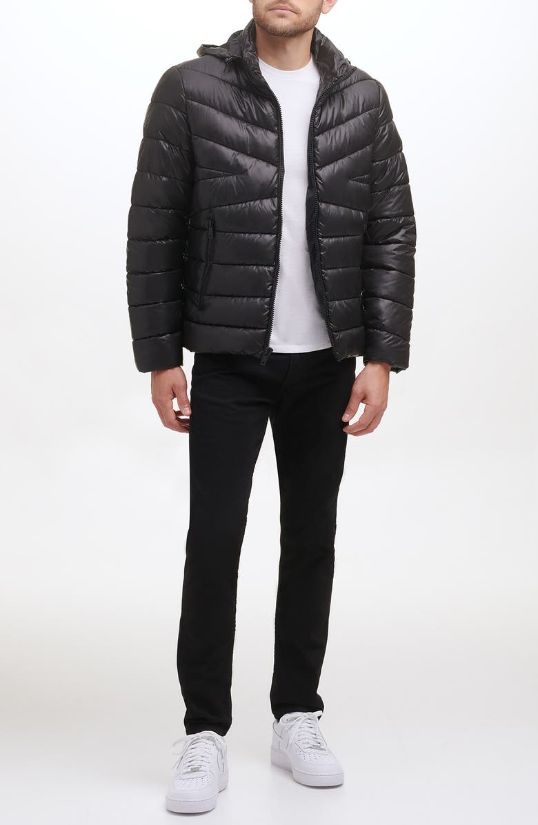 Kenneth Cole Quilted Packable Puffer Jacket, Alternate, color, 